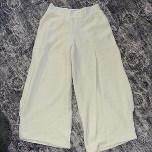 Free People Beach White balloon Wide-Leg Pants